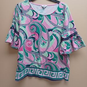 Crown & Ivy blouse size M